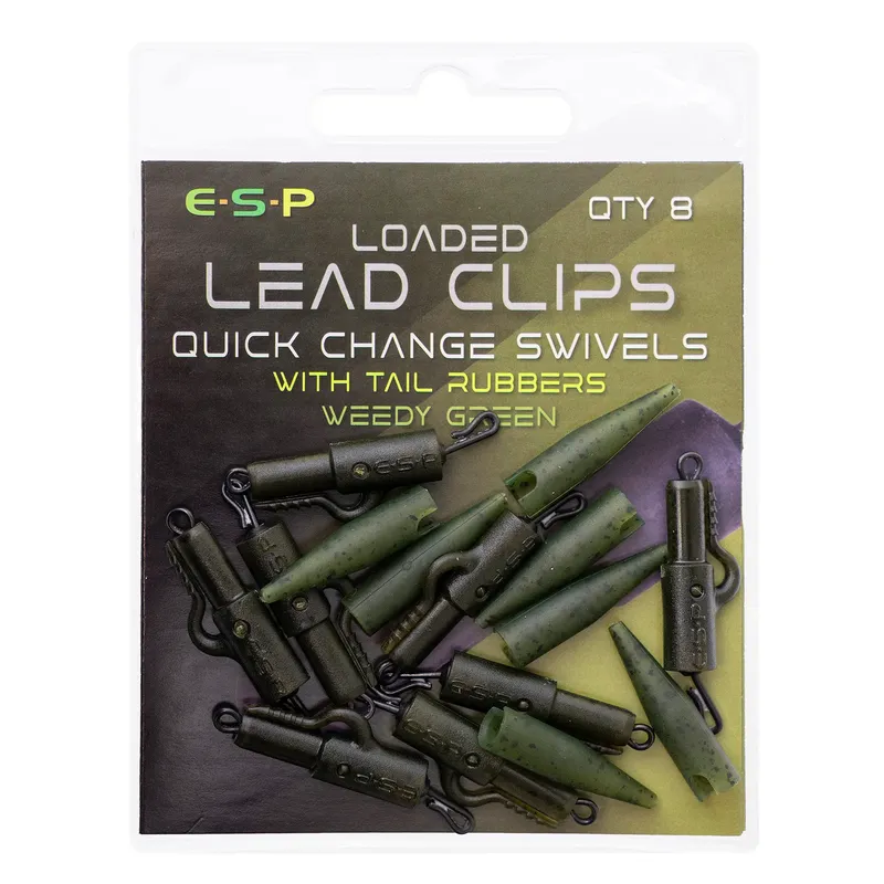 ESP Clip de plomo cargado QCS verde