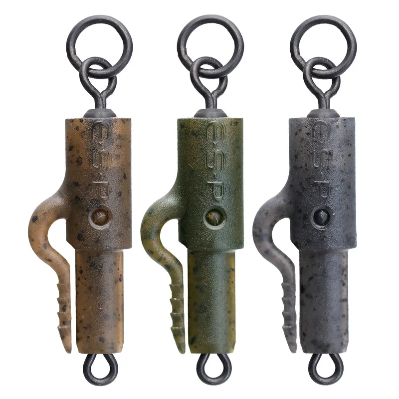 ESP Clips de plomo cargados Uni-Link Swivels Verde