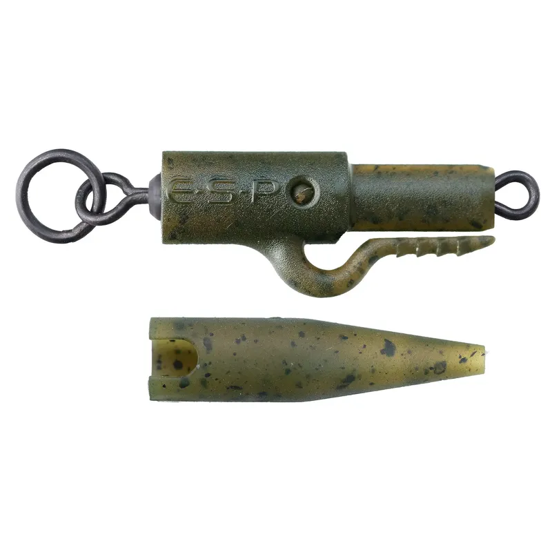 ESP Clips de plomo cargados Uni-Link Swivels Verde
