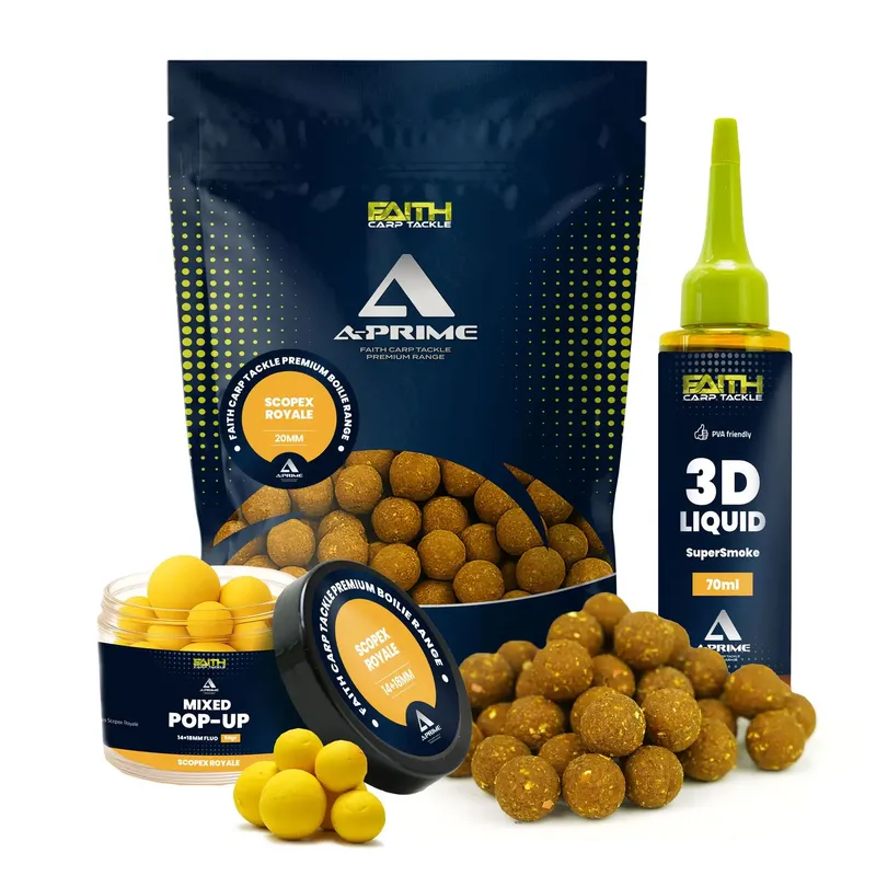 Faith A-Prime Boilie Scopex Royale 1Kg 16mm