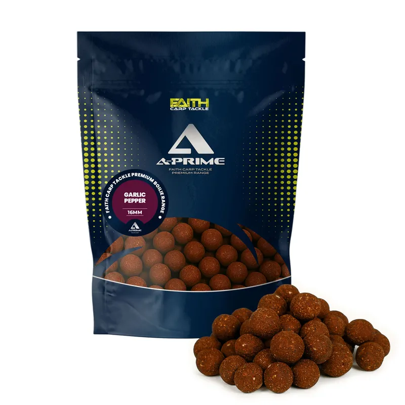 Faith A-Prime Boilie Garlic/Pepper 5Kg 20mm