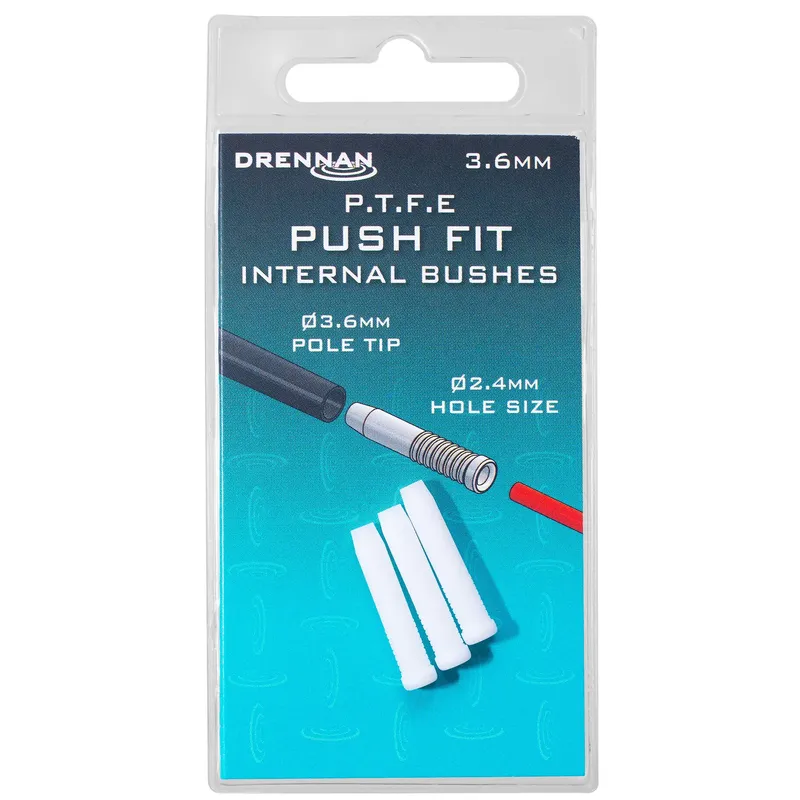 Drennan Casquillo de ajuste a presión interno de 3,6 mm