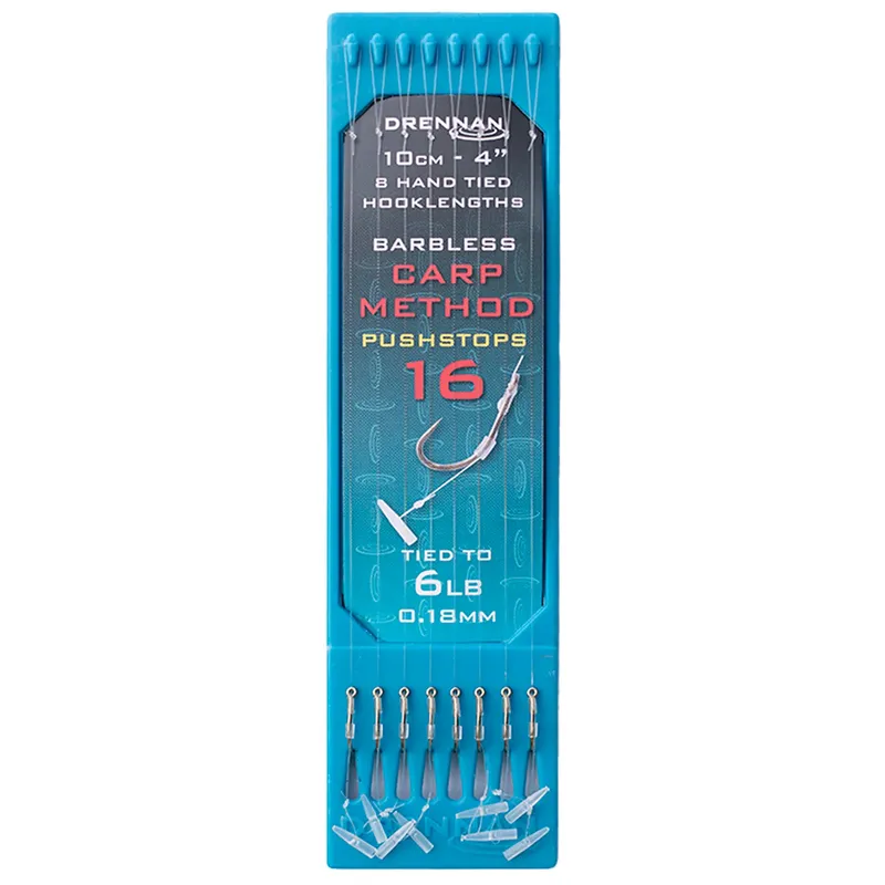 DRENNAN Carp Method Pushstop - 4" Hook Plate System n 12