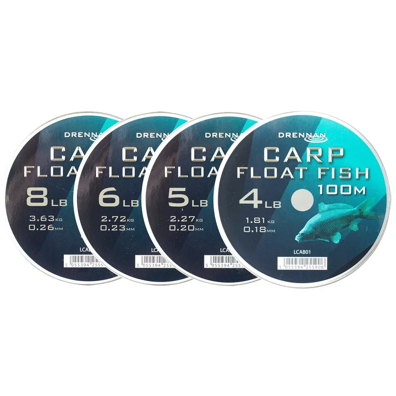 DRENNAN Carp Float Fish 100m 5lb 0.20 mm