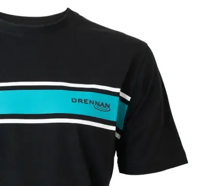 Camiseta de rayas aqua de Drennan S
