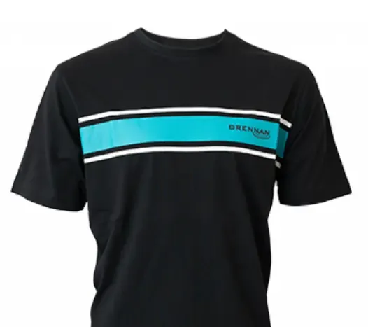 Camiseta de rayas aqua de Drennan 2XL