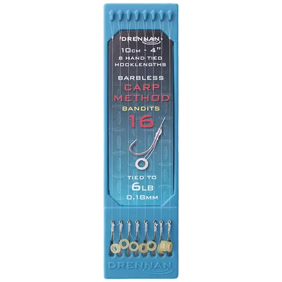 Hooklength Plate 4", Carp Method Bandit 16