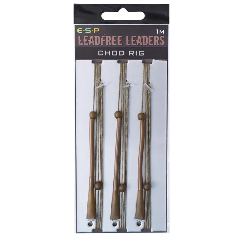 ESP Lead Free Chod Rig, 1m Brown