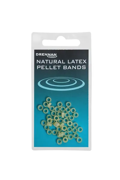 Latex Pellet Bands , Natural, Micro