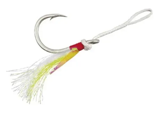 ASSIST ANZUELO JIG HEAVY LOOP 11/0 400Lbs OPP. 2PCS K