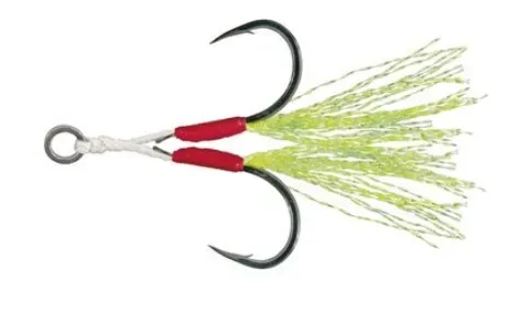 ASSIST ANZUELO JIG LIGHT 4/0 100Lbs OPP. 2PCS K-5190