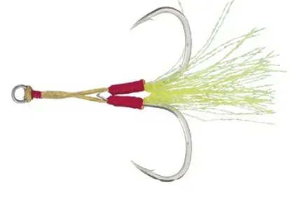 ASSIST ANZUELO JIG SLOW 1/0 100Lbs OPP. 2PCS K-5193