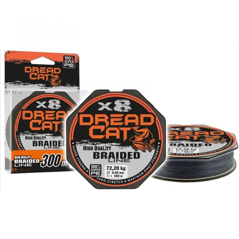 BRAIDED LINE VX8 BLACK 0,60mm/#8/72,20kg/300m