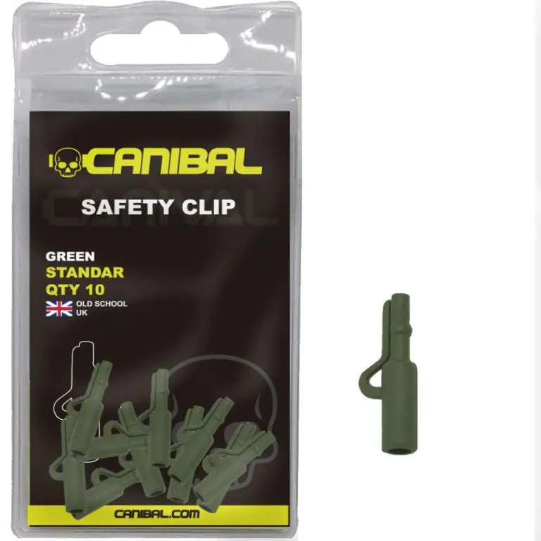 Canibal Safety Lead Clips 10 UND