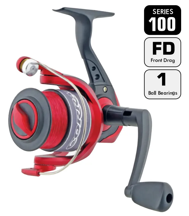 CARRETE CORRAL RED 120 FD