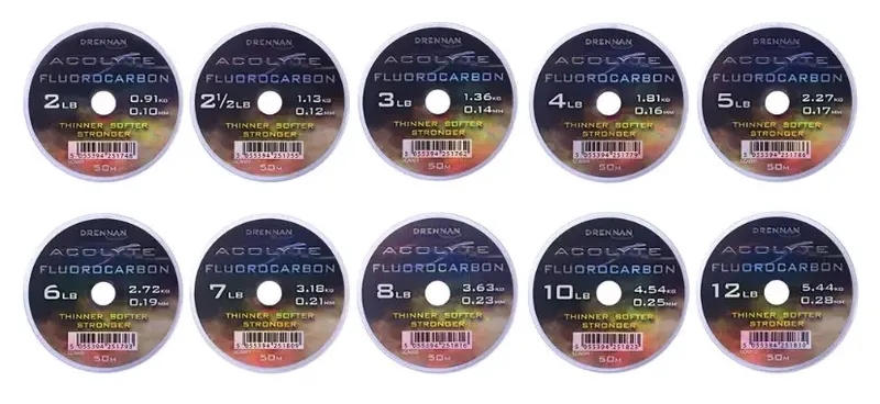 Hilo Drennan Acolyte Fluorocarbon 2lb 0,10