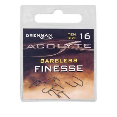 ANZUELO DRENNAN Acolyte PTFE Finesse Sin muerte