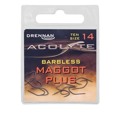 ANZUELO DRENNAN Acolyte MaggotPlus Barbless 16