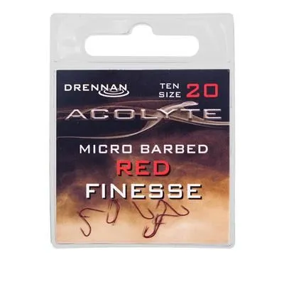 ANZUELO DRENNAN Acolyte Red Finesse 20
