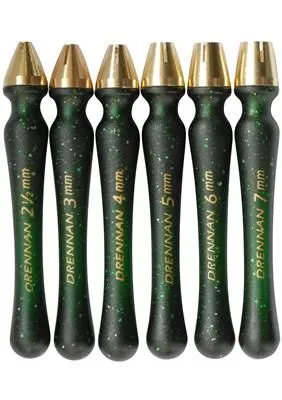 DRENNAN Brass Head BreadPunches (pk 6)