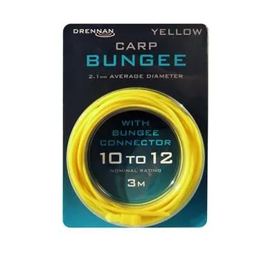 DRENNAN Carp Bungee - yellow 10 to 12