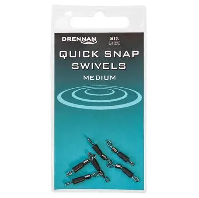 DRENNAN DIL Quick Snap Swivels Size 12