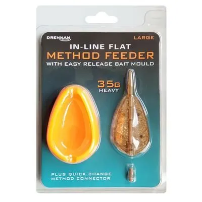Feeder drennan Flat & Con molde Large 35g