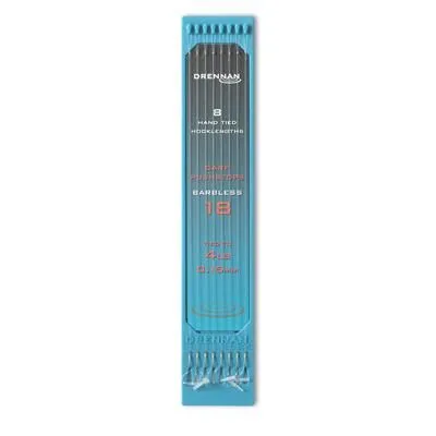 ANZUELO DRENNAN HTN Plate 6", Carp Pushstop 18