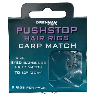 ANZUELO DRENNAN Pushstop H'Rig Carp Match 14