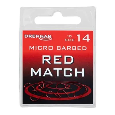 ANZUELO DRENNAN Red Match 14