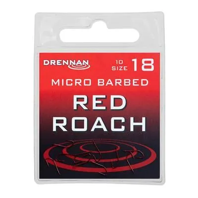 ANZUELO DRENNAN Red Roach 18