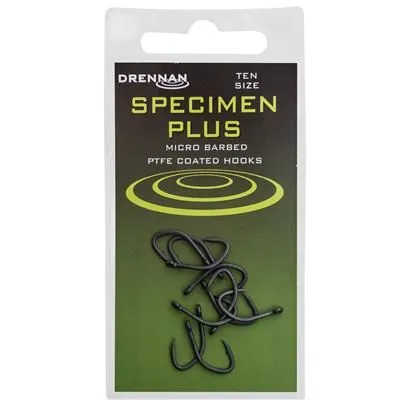 ANZUELO DRENNAN Specimen Plus M'Barbed 14