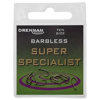 ANZUELO DRENNAN Super Specialist Barbless 6