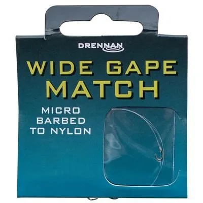 ANZUELO DRENNAN Wide Gape Match 22 to 2lb