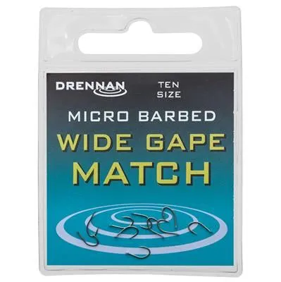 ANZUELO DRENNAN Wide Gape Match 20