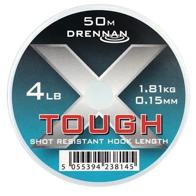 DRENNAN X-Tough Hilo para bajos 4lb 0,15mm