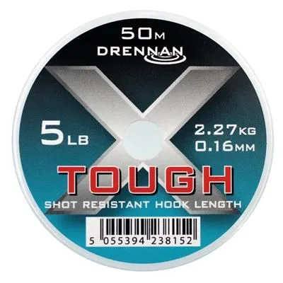 DRENNAN X-Tough Hilo para bajos 5lb 0,16mm