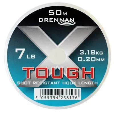 DRENNAN X-Tough Hilo para bajos 7lb 0,20mm
