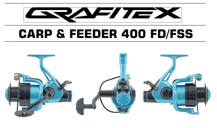 CARRETE GRAFITEX CARP & FEEDER 430 FD