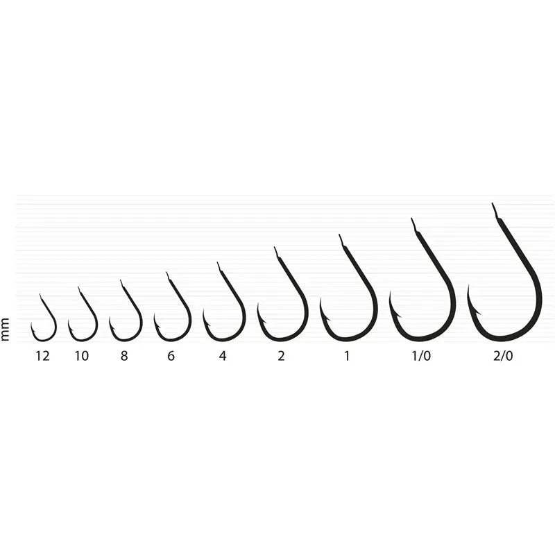 HOOK KAMATSU CHINU 2/0BLNF BLACK NIKEL