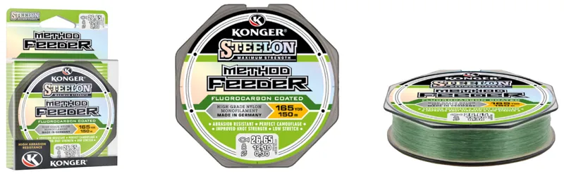 STEELON METHOD FEEDER FLUOROCARBON COATED 0,28mm1