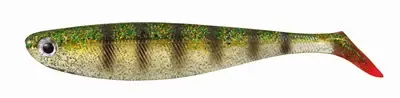 VINILO POWER PIKE 11CM KOL. 05 GLITTER PERCH BAG 4 PCS