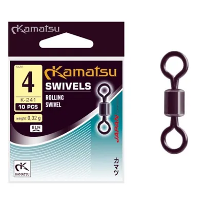 ROLLING SWIVEL 55241 OPP. 10PCS