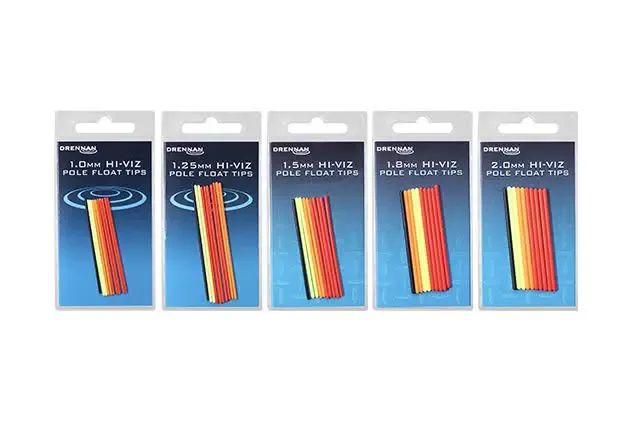 DRENNAN Hi-Viz Pole Flotador Tip, 1mm