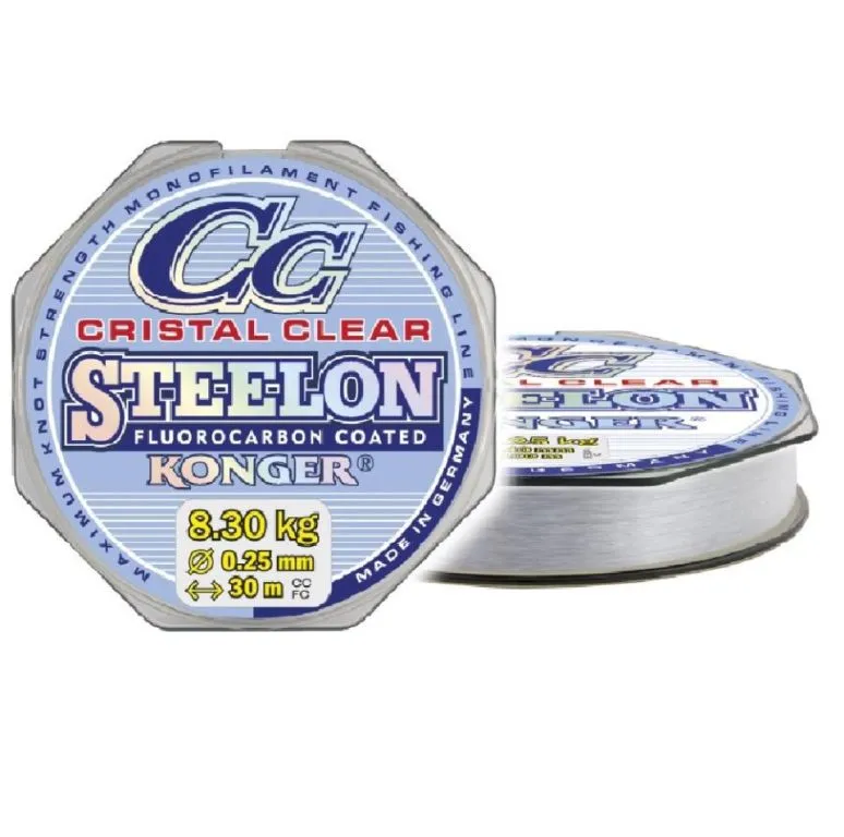 STEELON CRISTAL CLEAR FLUOROCARBON COATED 0,45mm