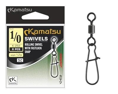 ROLLING Quitavuelta Nº6 W. FASTLOCK SNAP 56252 OPP.10PCS NR