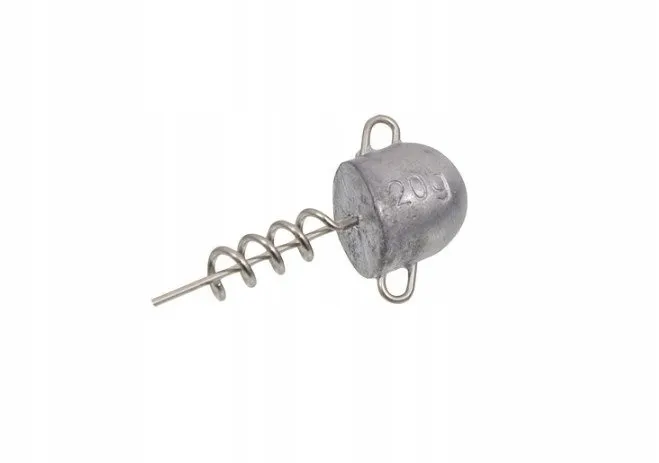 SOFT LURE WEIGHTED SCREW, 43mm DIAMETER 8mm, 50g,