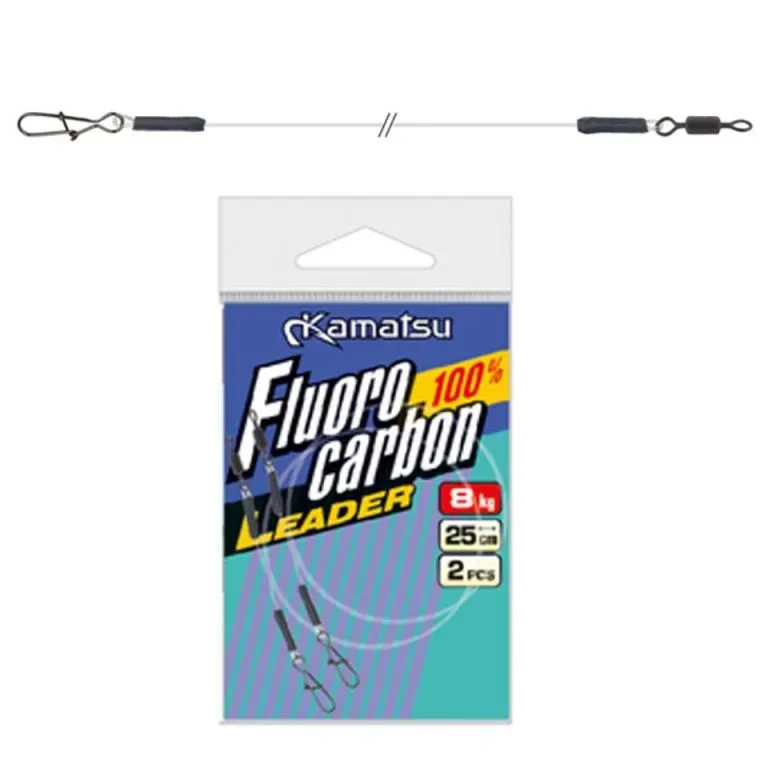 LEADER FLUOROCARBON 100% SLIM INVISIBLE 0,40mm/25c