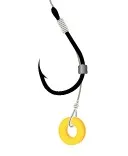 M. F. RIG MONO CHINU 8BLNR/10cm/0,25mm SILICONE RI