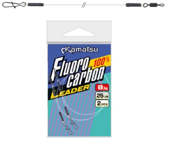 LEADER FLUOROCARBON 100% POWER INVISIBLE 0,80mm/45
